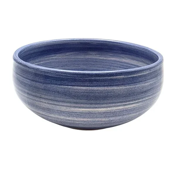 Blue Floral Ceramic Bowl - Picture 2 of 7